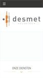 Mobile Screenshot of desmet-elektro.be